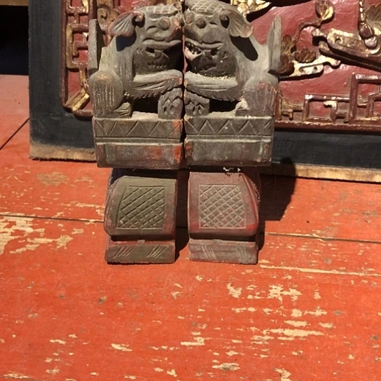 香樟木田*亮老木雕老花板老物件