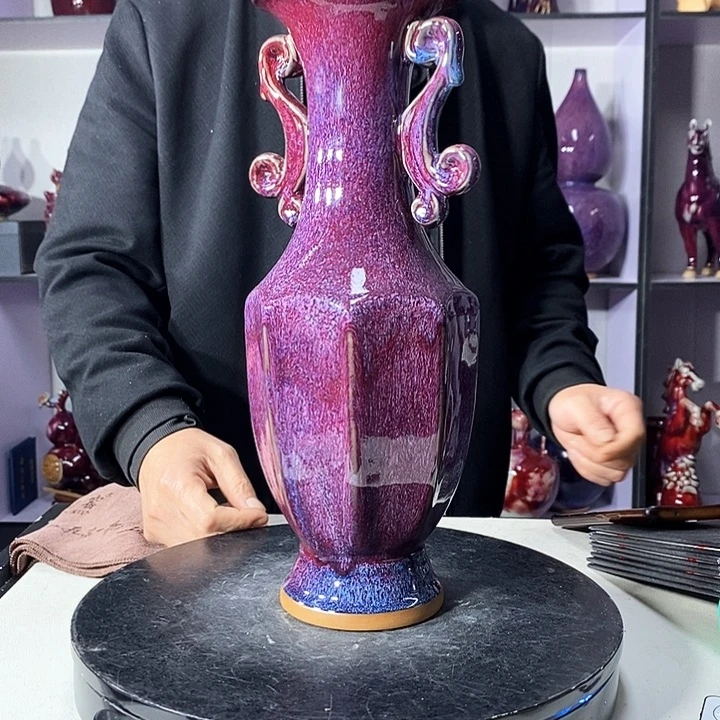 瓷片中国神垕精品钧瓷