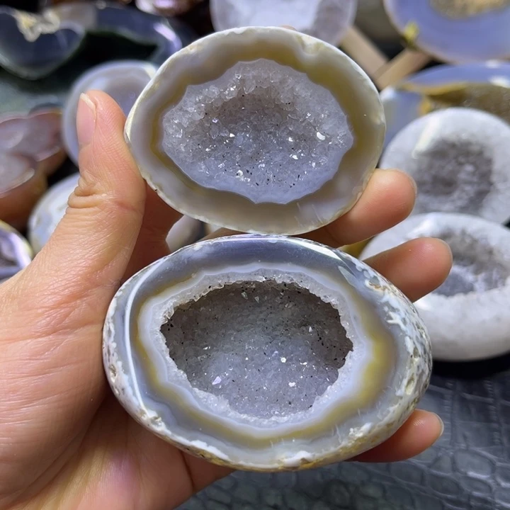 水晶珠宝半成品未镶嵌聚宝盆