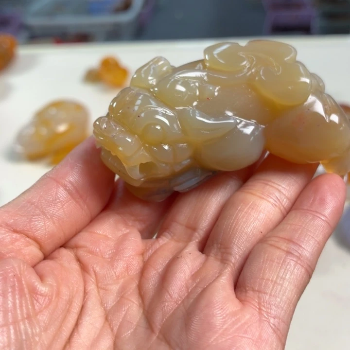 玛瑙/玉髓未镶嵌吊坠(不含链)