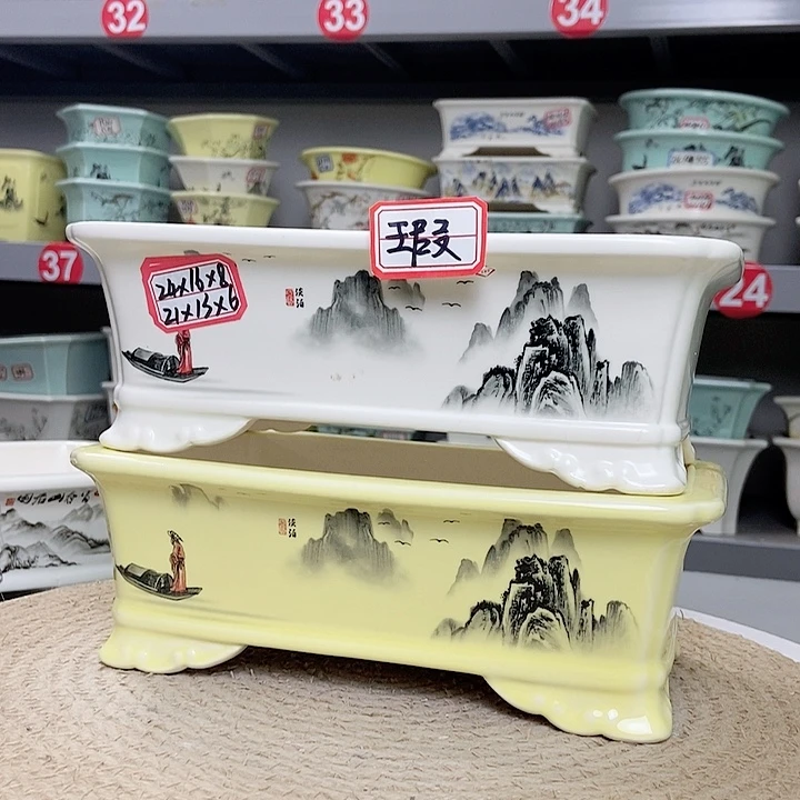 紫砂花瓶紫砂花盆