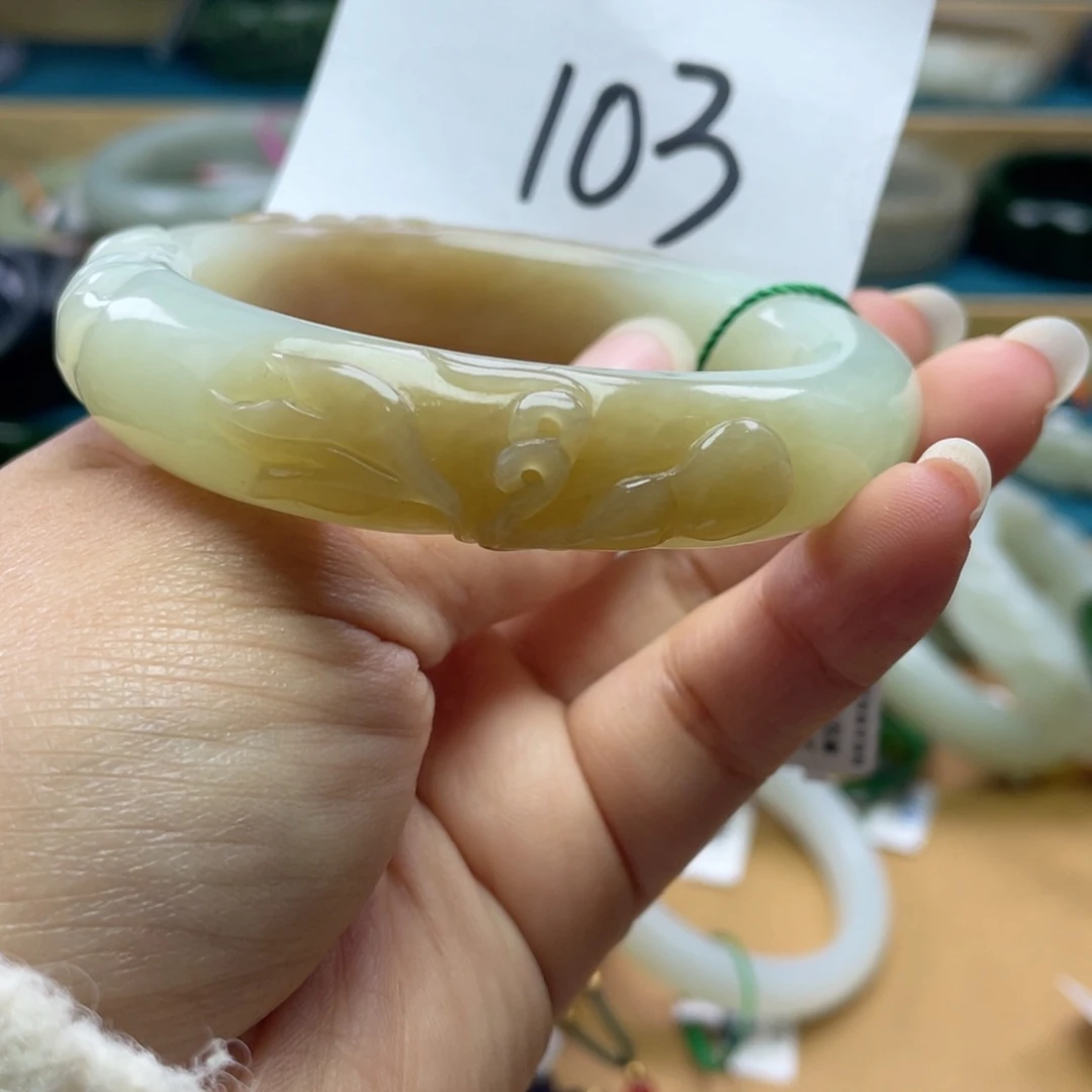 未镶嵌手镯和田玉圈口58