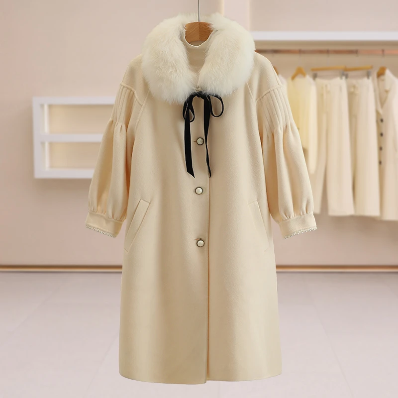 B3581-【25年琳家秋冬新款】时尚百搭毛呢外套#ZCR58B019