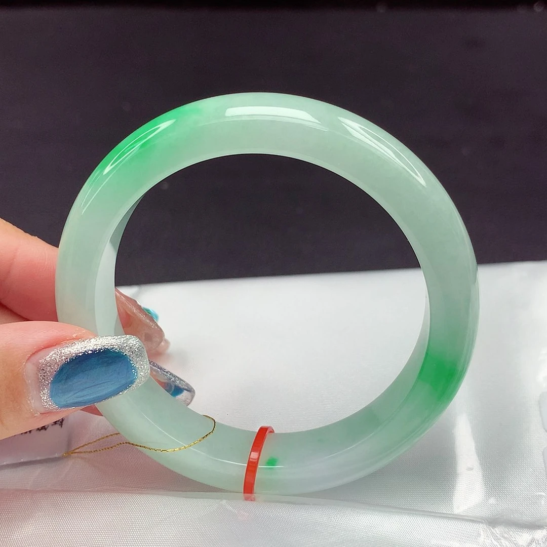 未镶嵌手镯翡翠55圈776