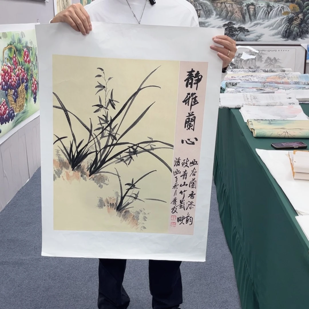 国画宣纸国画纯手绘作品