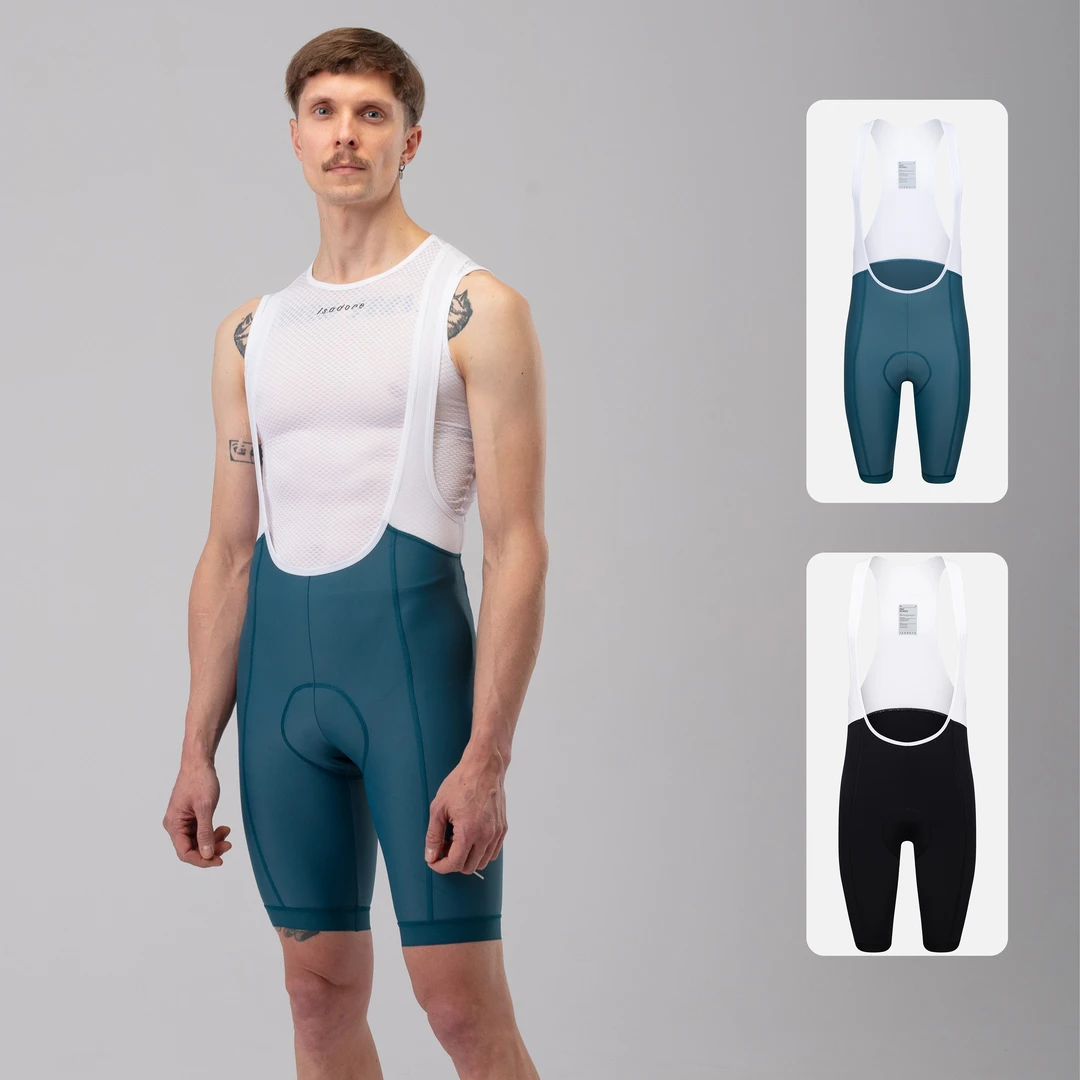 Isadore Debut 男士 背带骑行短裤