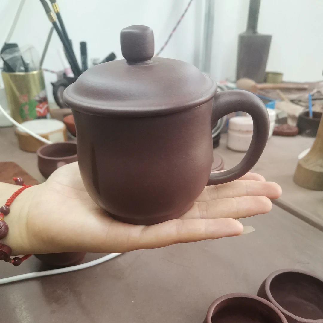 宜兴原矿紫泥全手工杯子茶具链接不讲价