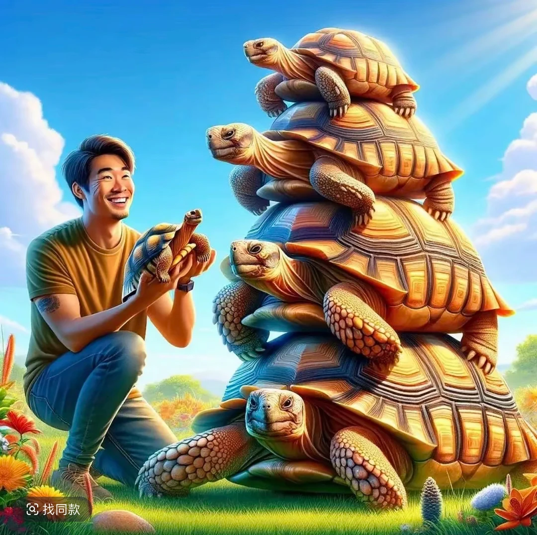 直播间一对一挑选新手入门宠物龟饲料