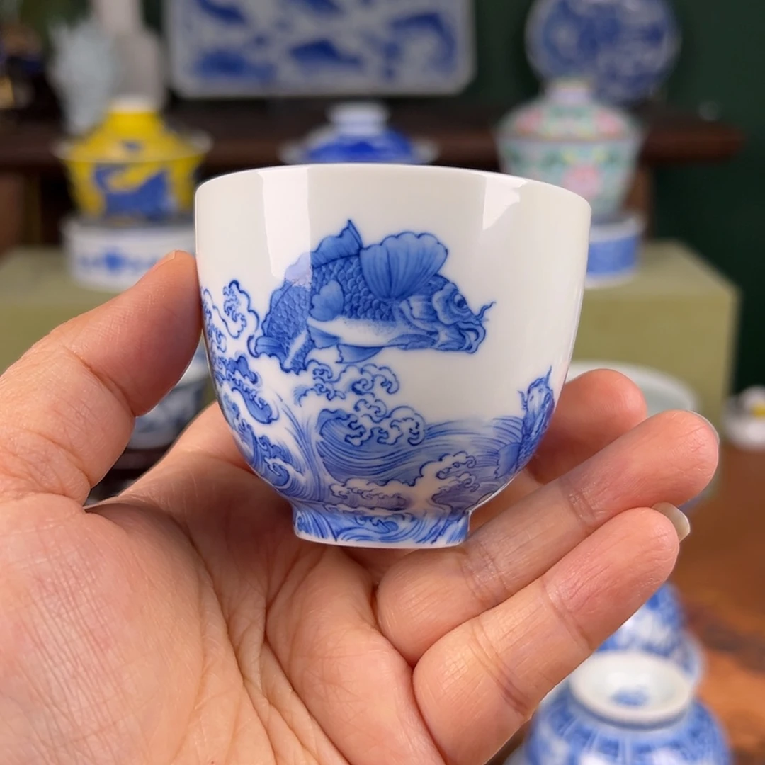 【闪购商品】杯澄怀堂-鲤鱼杯杯