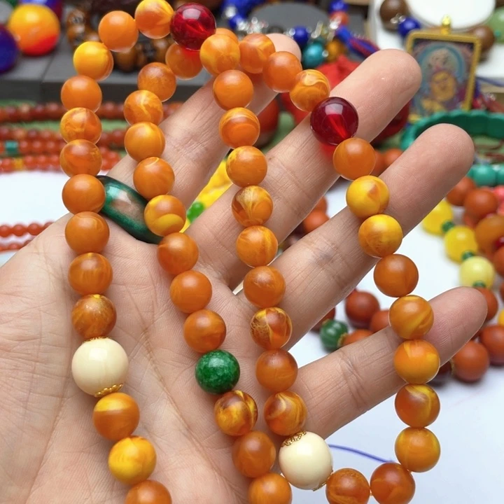 树脂制品兰*2号大项链