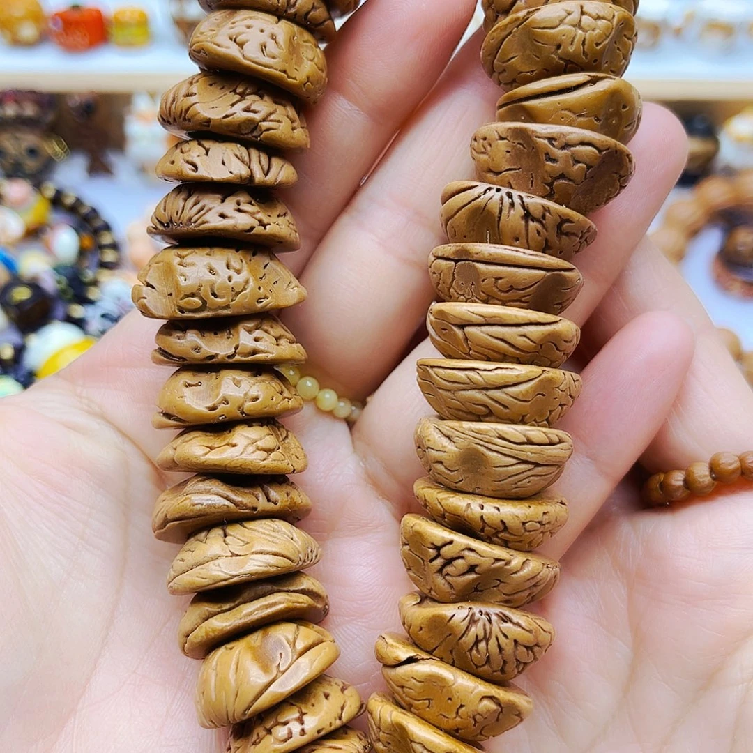 桃核手串手工打磨手链