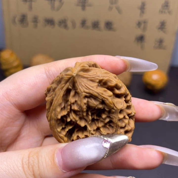 齐***齐菩提籽类半壁单只异型有瑕