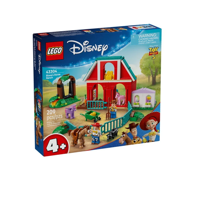 LEGO乐高迪士尼43304《玩具总动员5》西部荒野益智拼搭积木玩具礼物