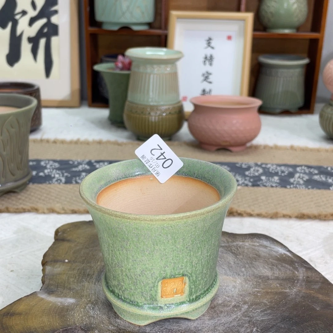 花卉陶瓷 042 内口8.5 cm