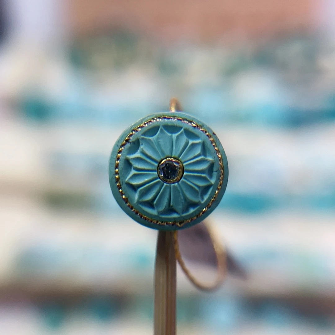 绿松石珠宝奇石未镶嵌