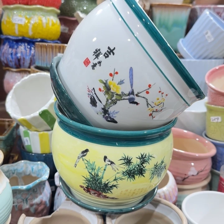 凑9块包邮，有孔，花盆