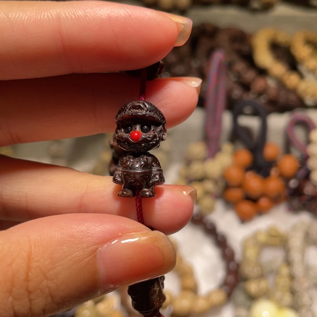 星月菩提吊坠黑金马里奥一套