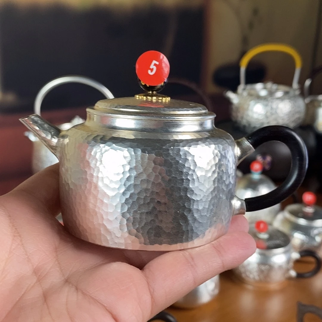 手工制作茶器泡茶银衣壶