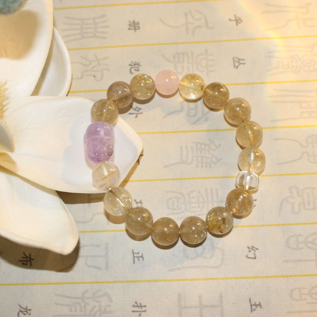 【财气满满】胜乐DIY设计水晶手串