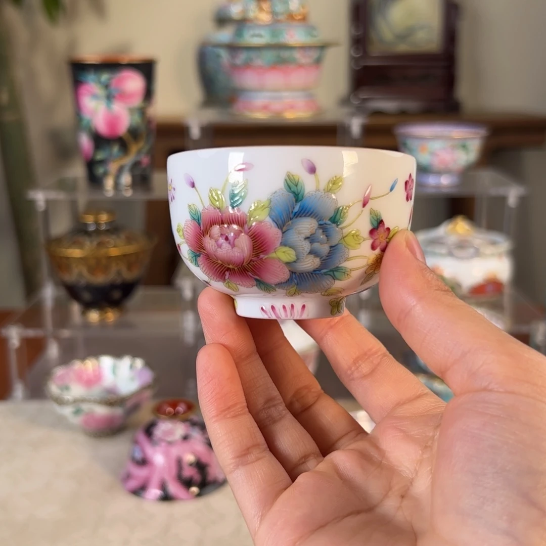 纯手工手绘 高端茶器