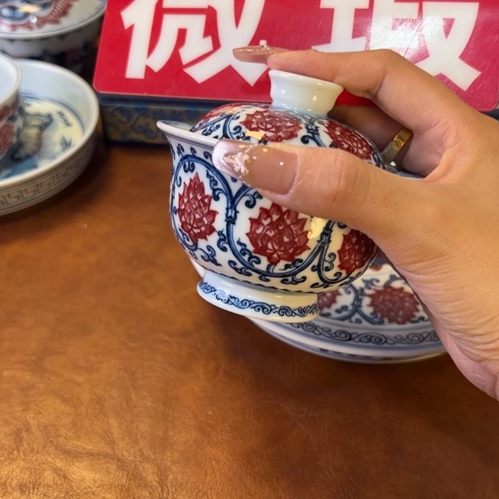 瓷片景德镇陶瓷手工手绘