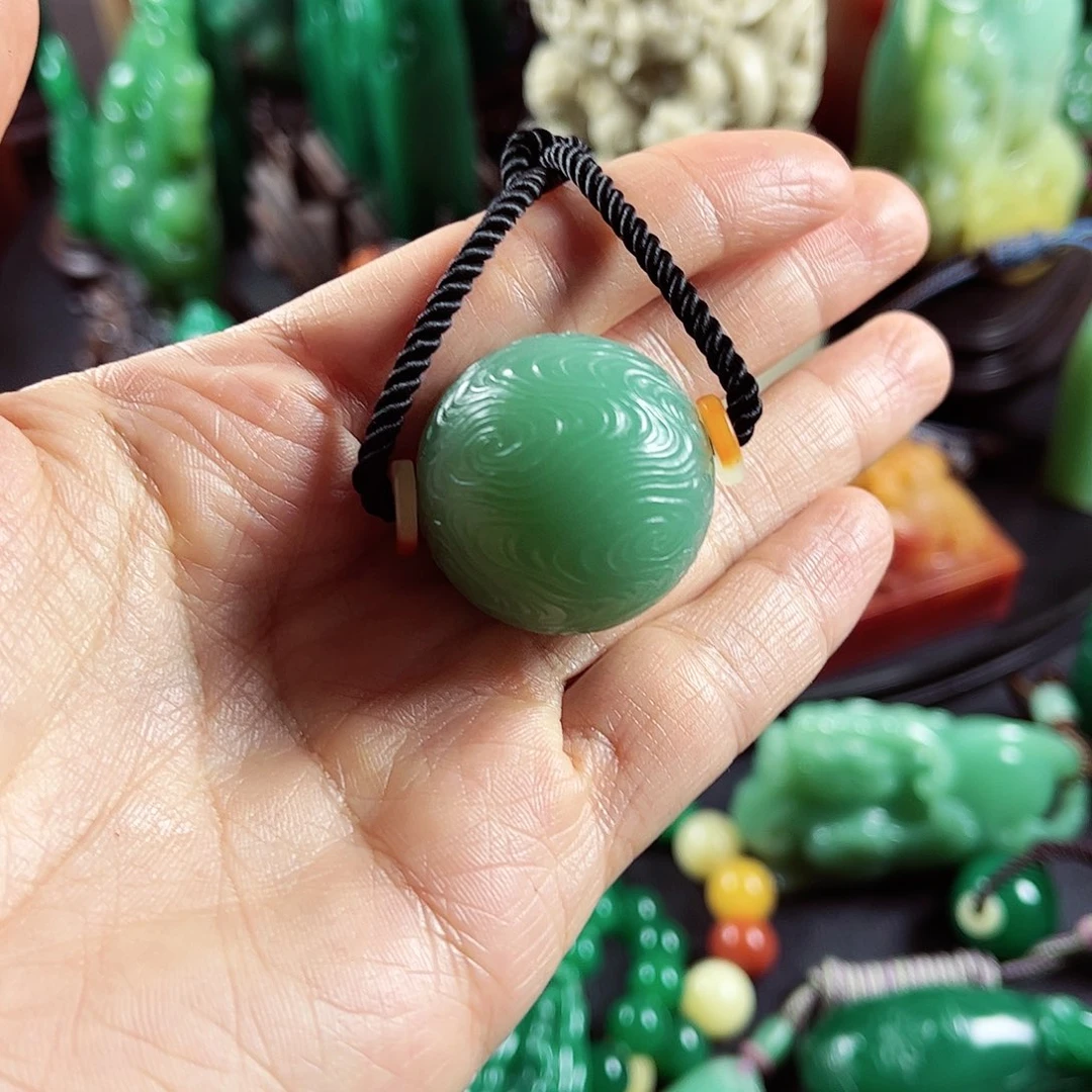 四川石星*名贵石材梅子青