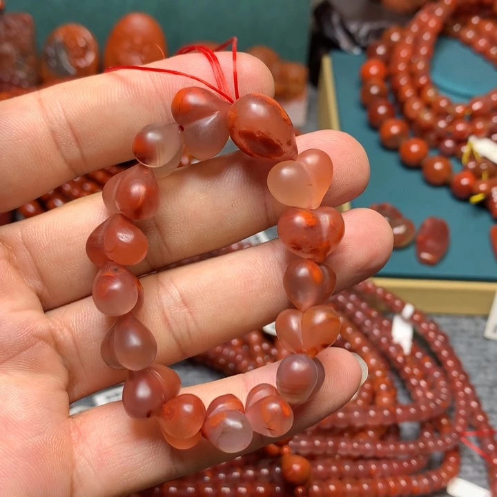 玉***音南红玛瑙未镶嵌手串