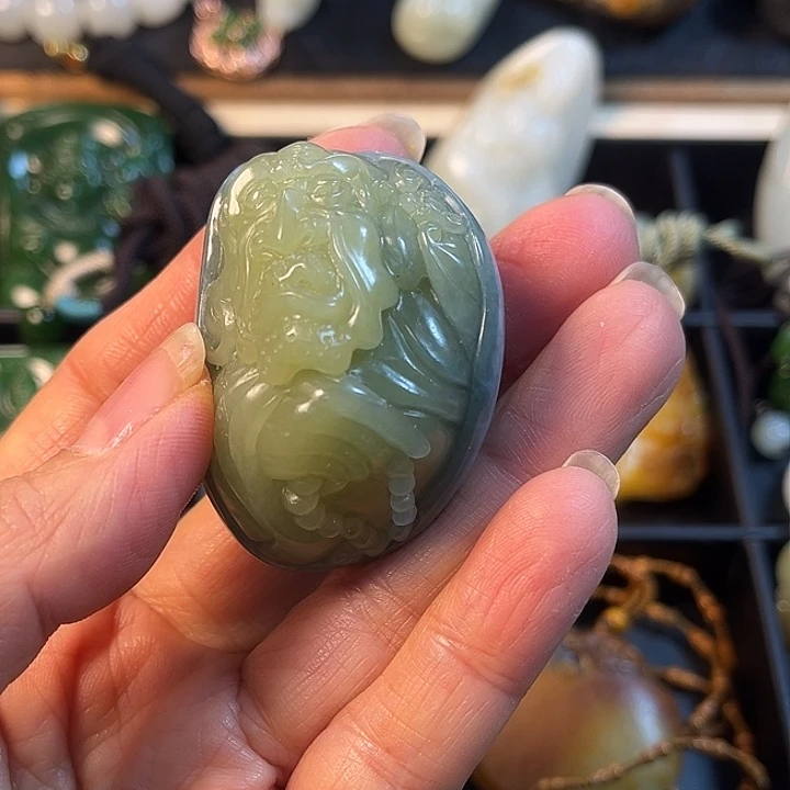 和田玉（黄玉）未镶嵌把件