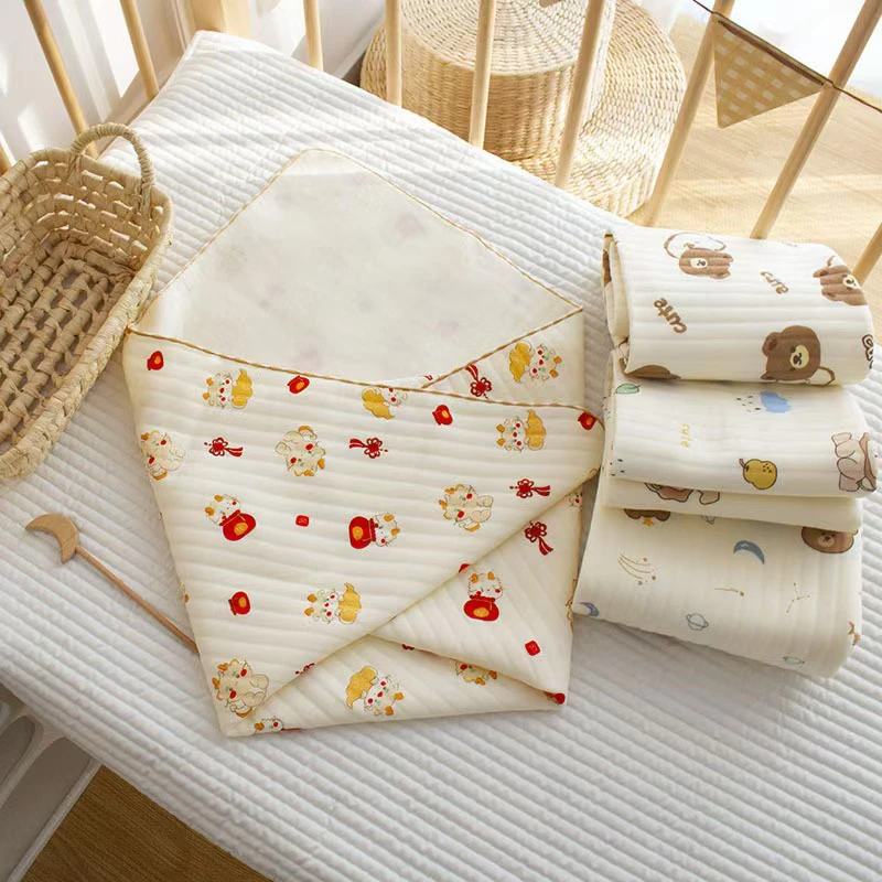 厚包单春秋保暖儿童包巾