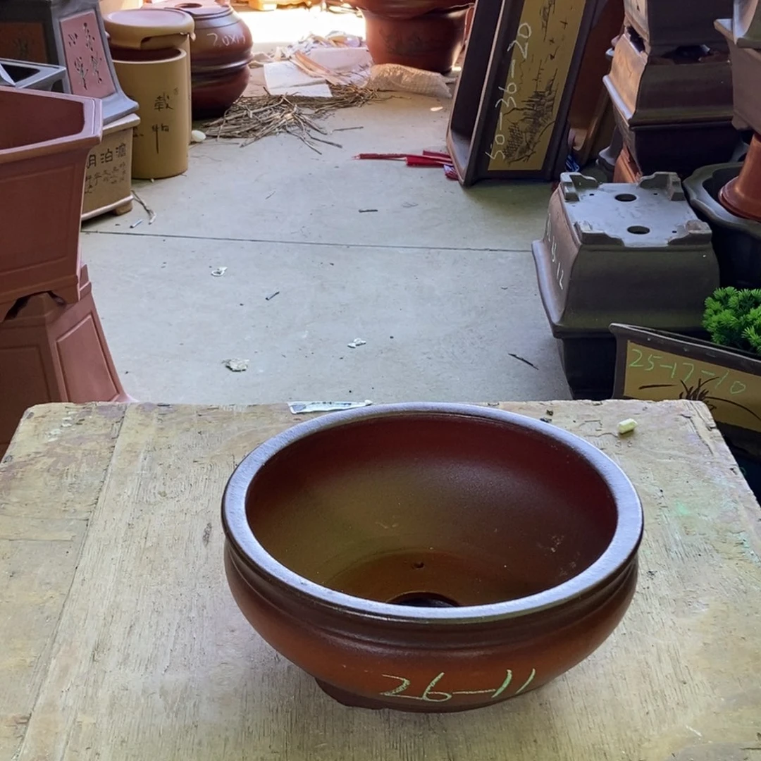 紫砂花盆紫砂紫砂