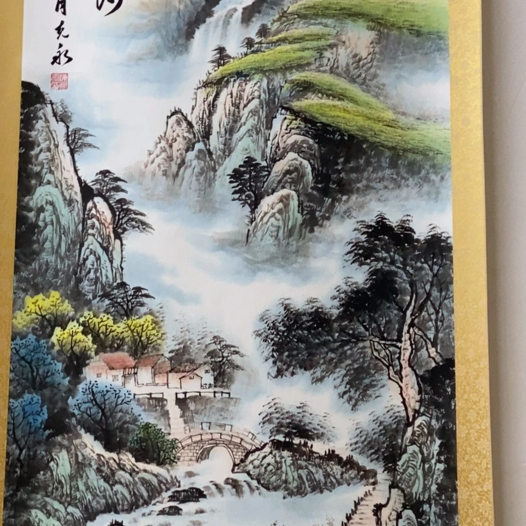 国画老师手笔手绘作品图n