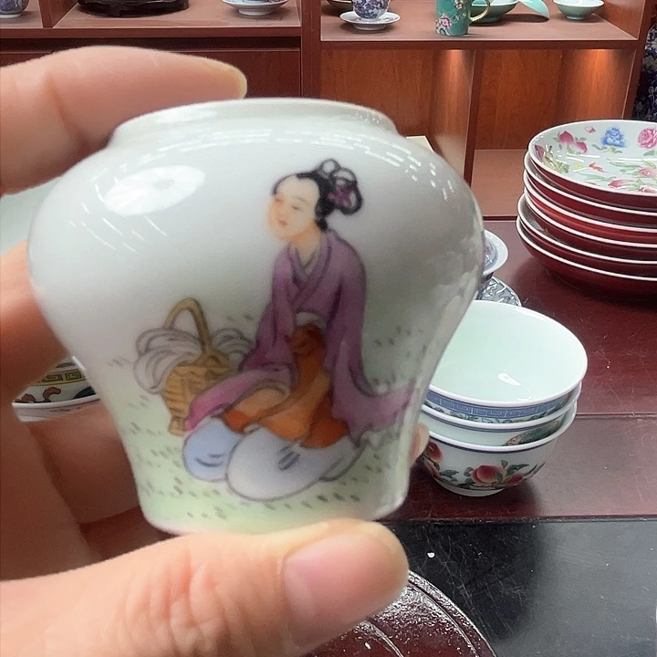 摆件景德镇陶瓷茶具摆件日用瓷器35