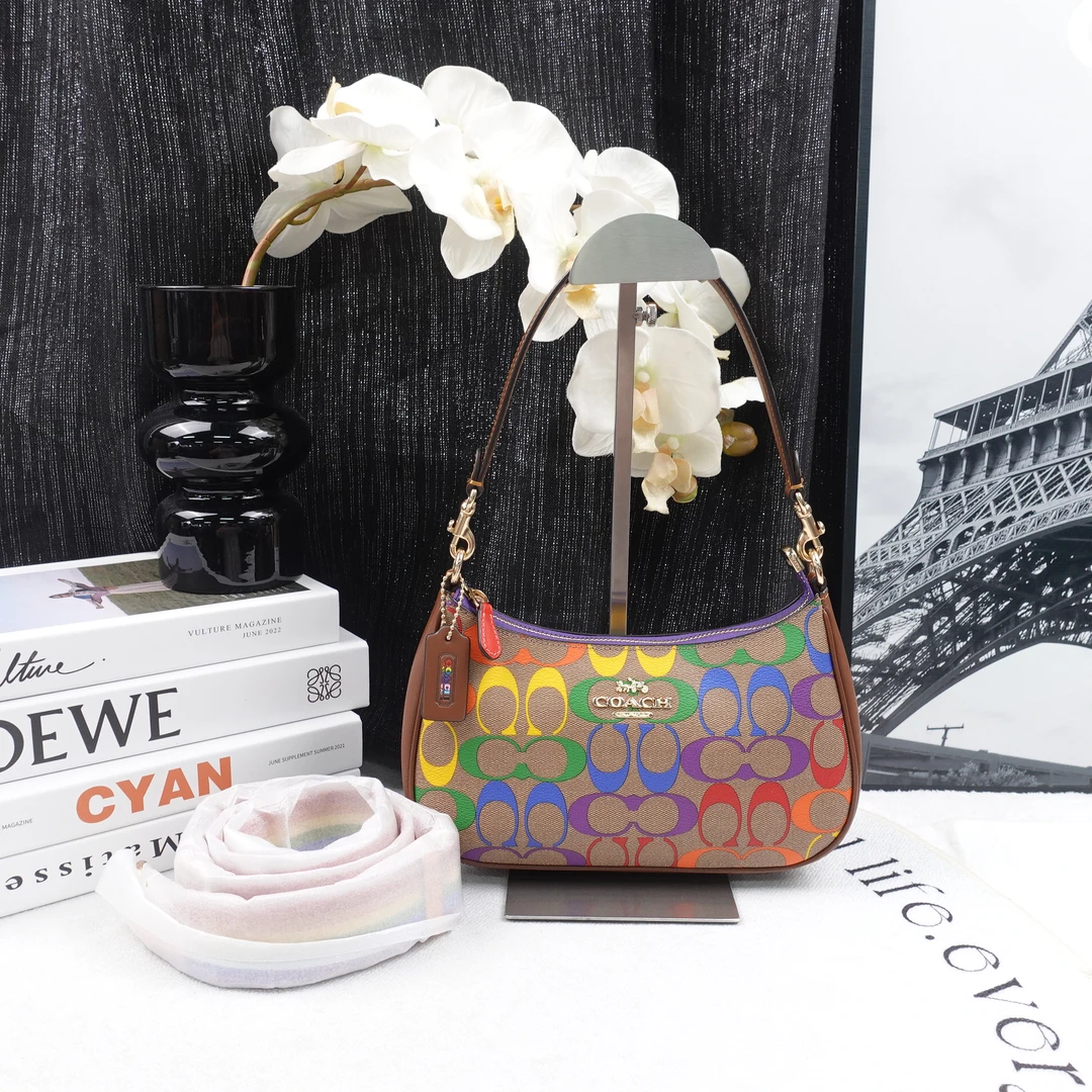 95新 COACH/蔻驰 单肩包/T10152571