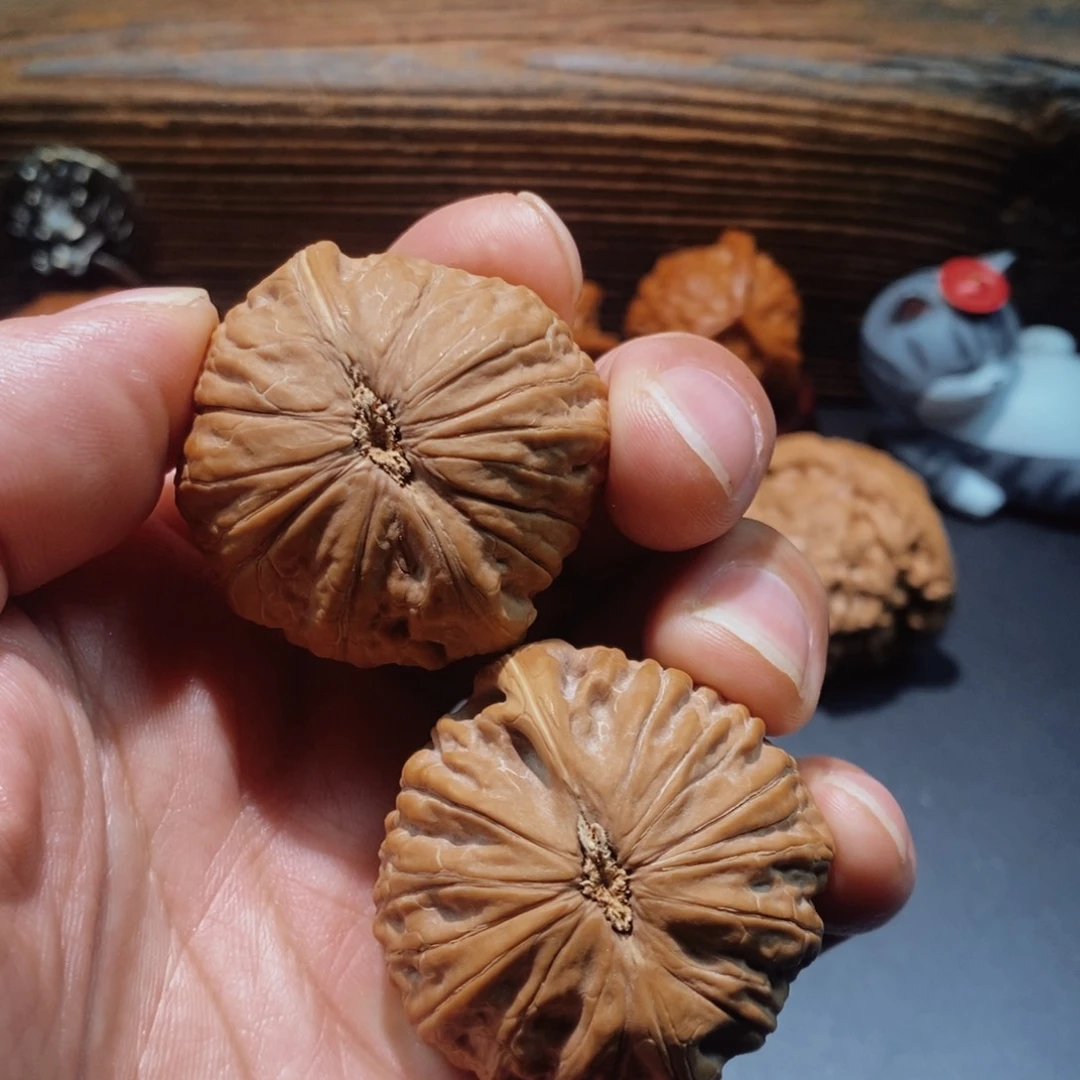 文玩核桃把件铁锤A594