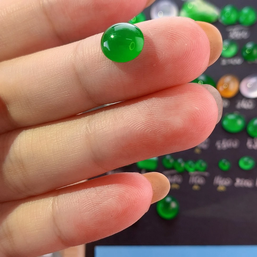 翡翠未镶嵌颈饰纯天然翡翠a货