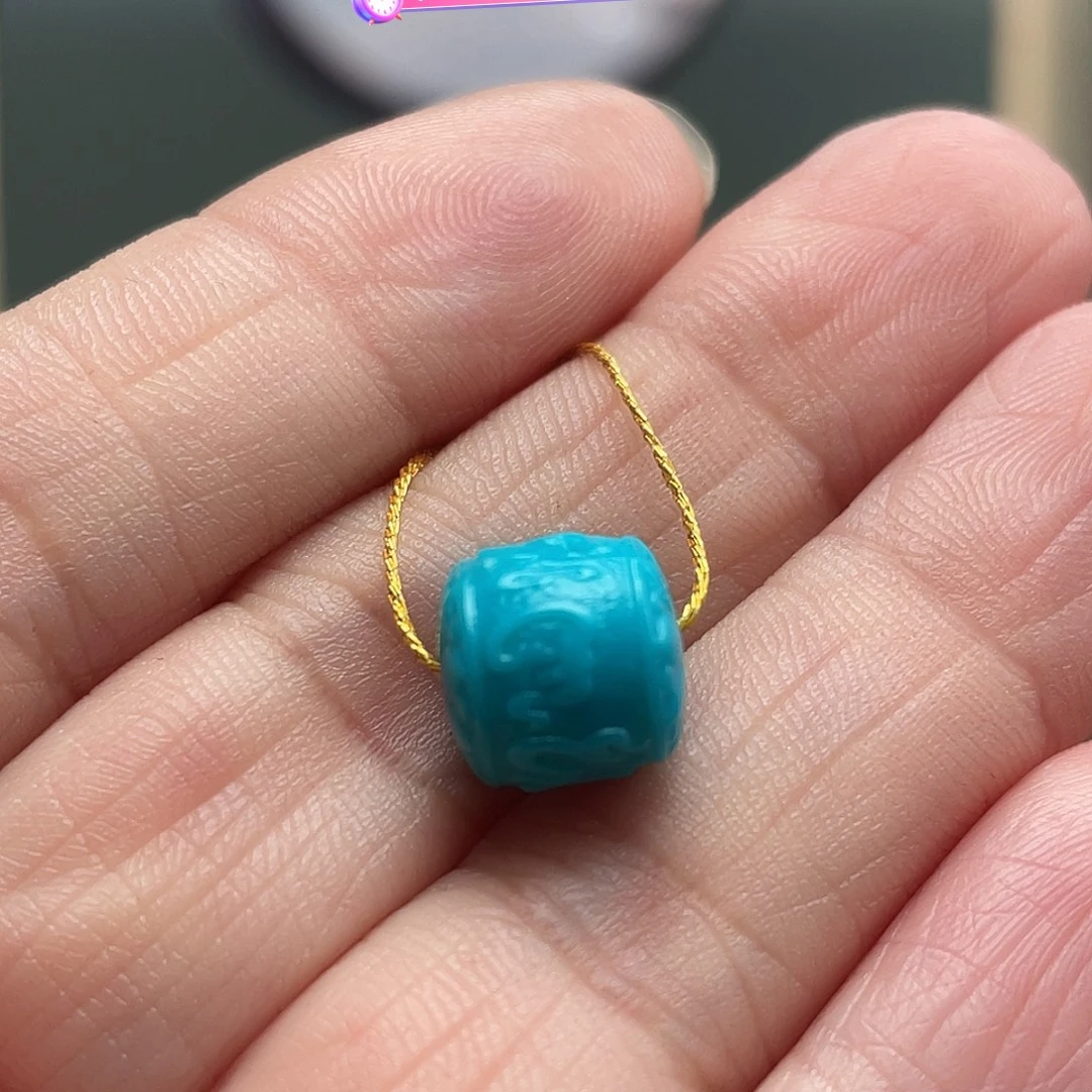 绿松石未镶嵌颈饰