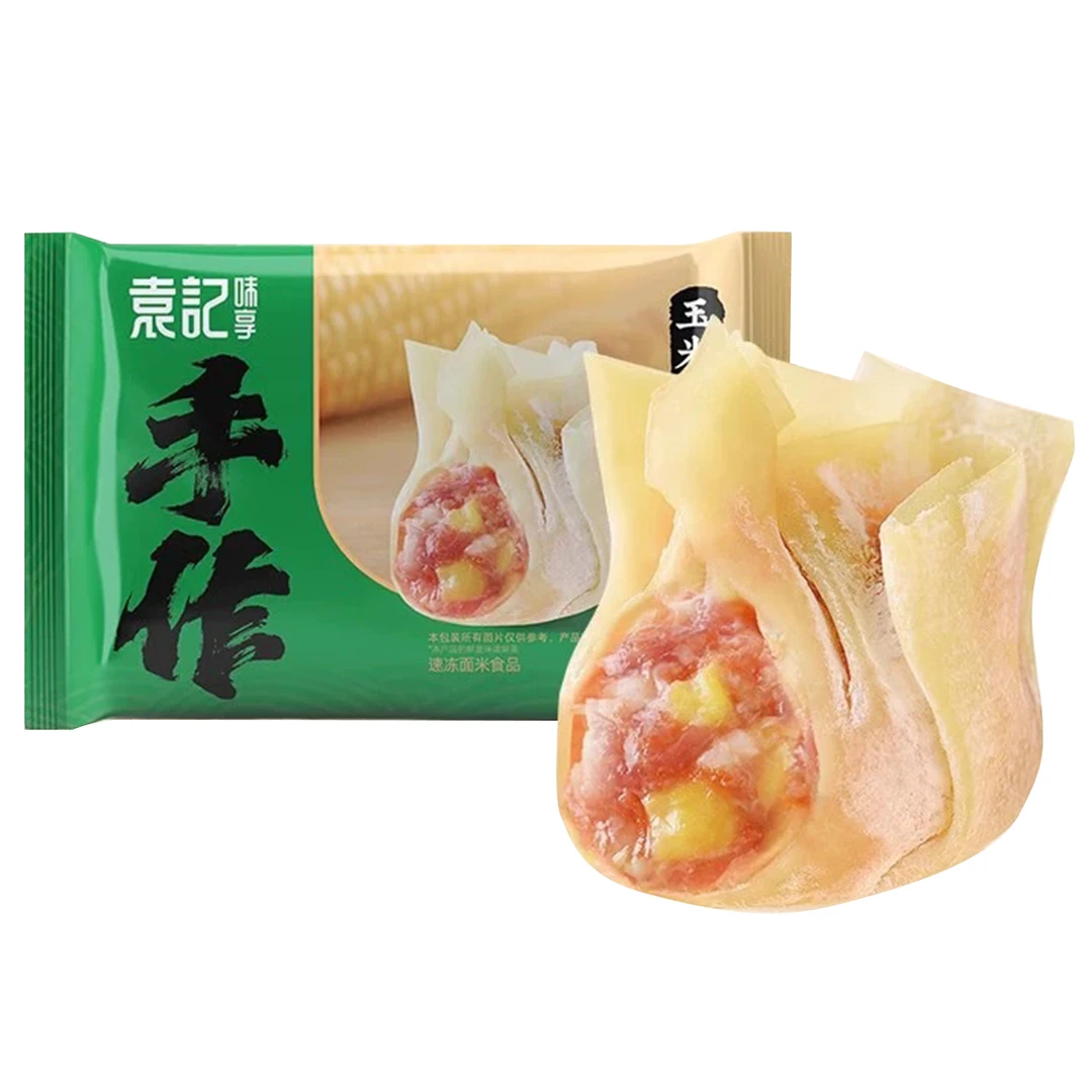 顺风包邮（6.11到期）3包袁记味享玉米鲜肉云吞310g