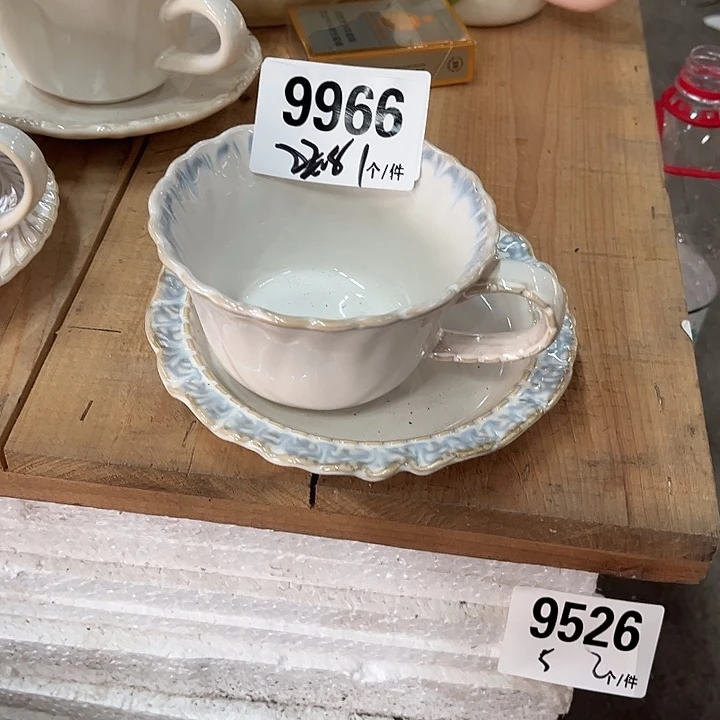 瓷微瑕外贸餐具9966