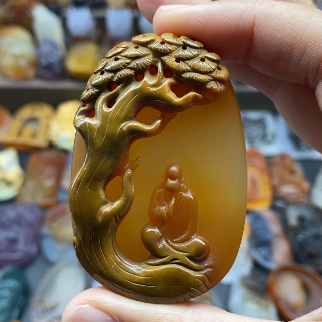 未镶嵌吊坠(不含链)玛瑙/玉髓