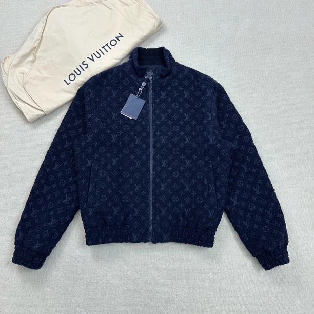 未使用 LouisVuitton/路易威登 新款老花泰迪外套/52码/WL1350