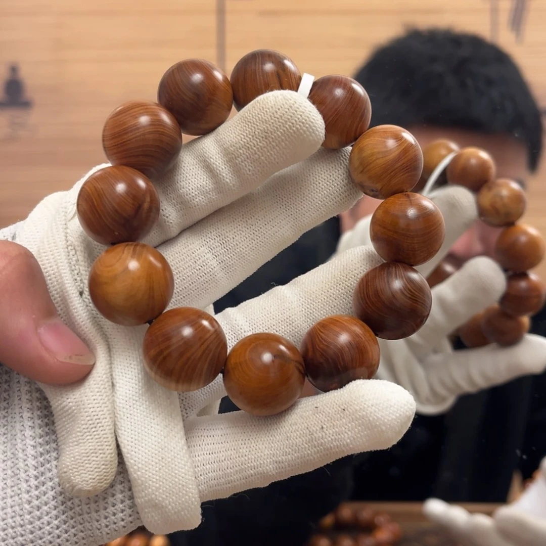 柏木（崖柏）手串/手链20黑油乱纹板根香料