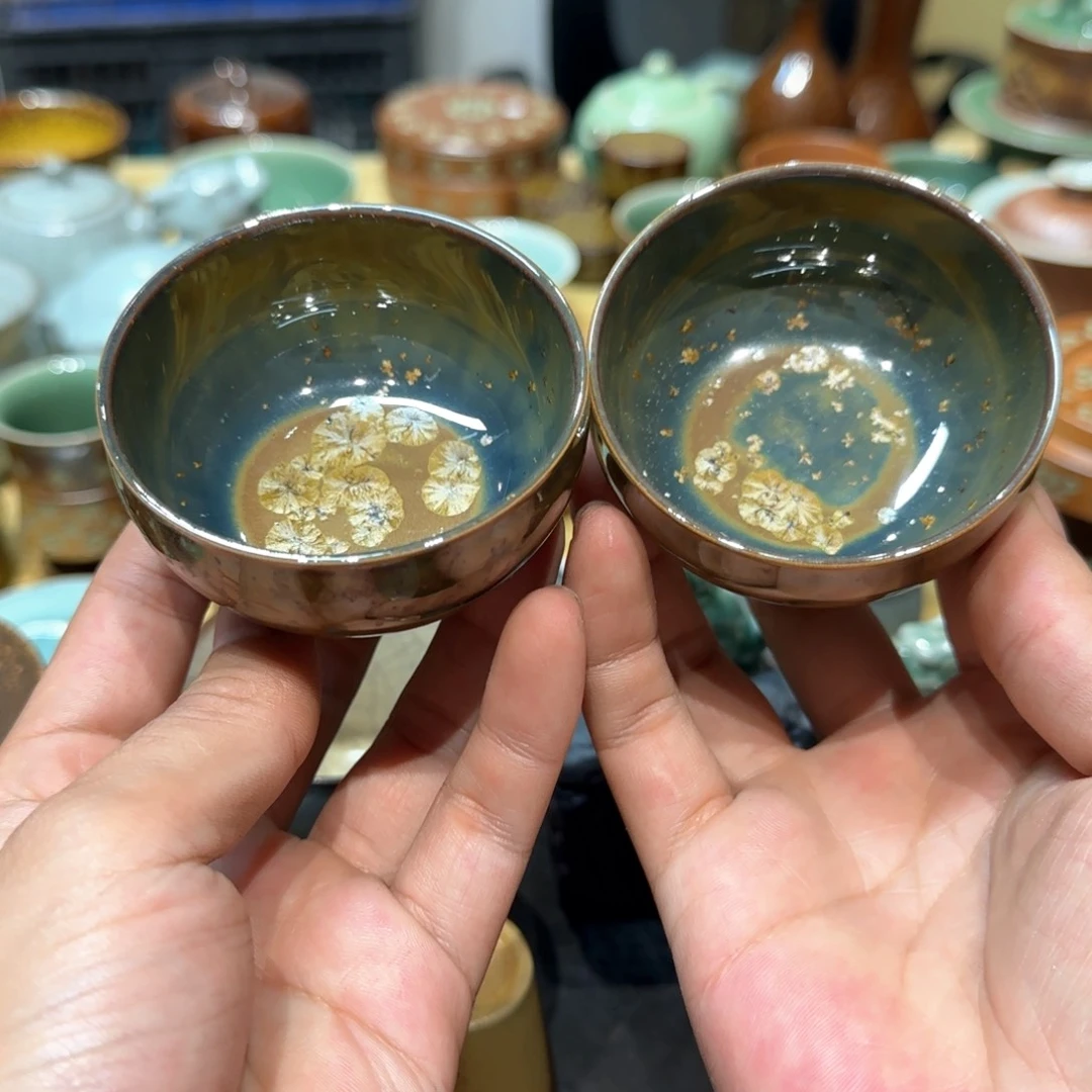 小金茶具青瓷茶器
