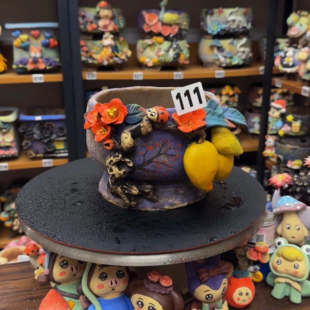 【闪购商品】粗陶手捏