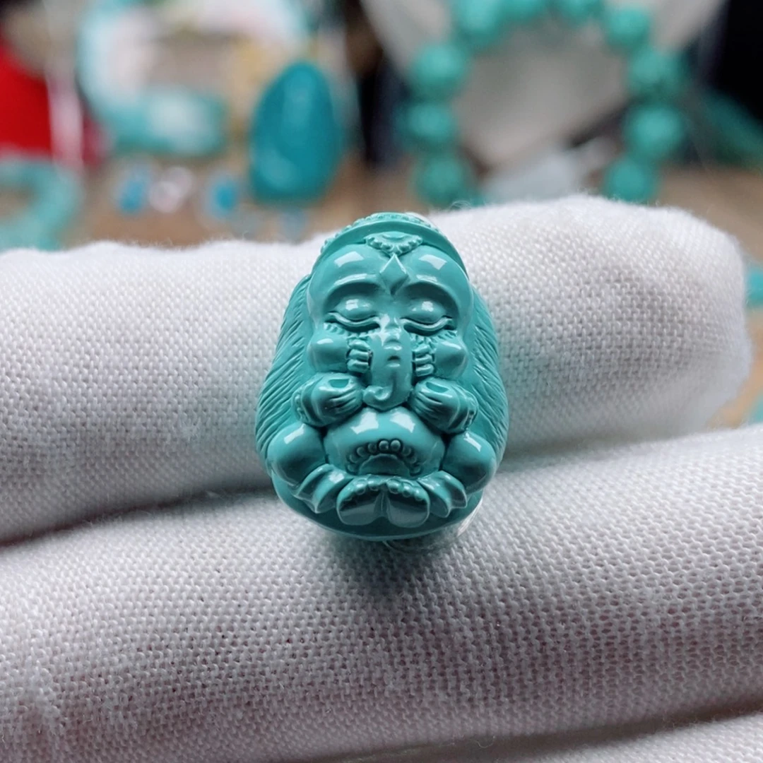 绿松石未镶嵌新款