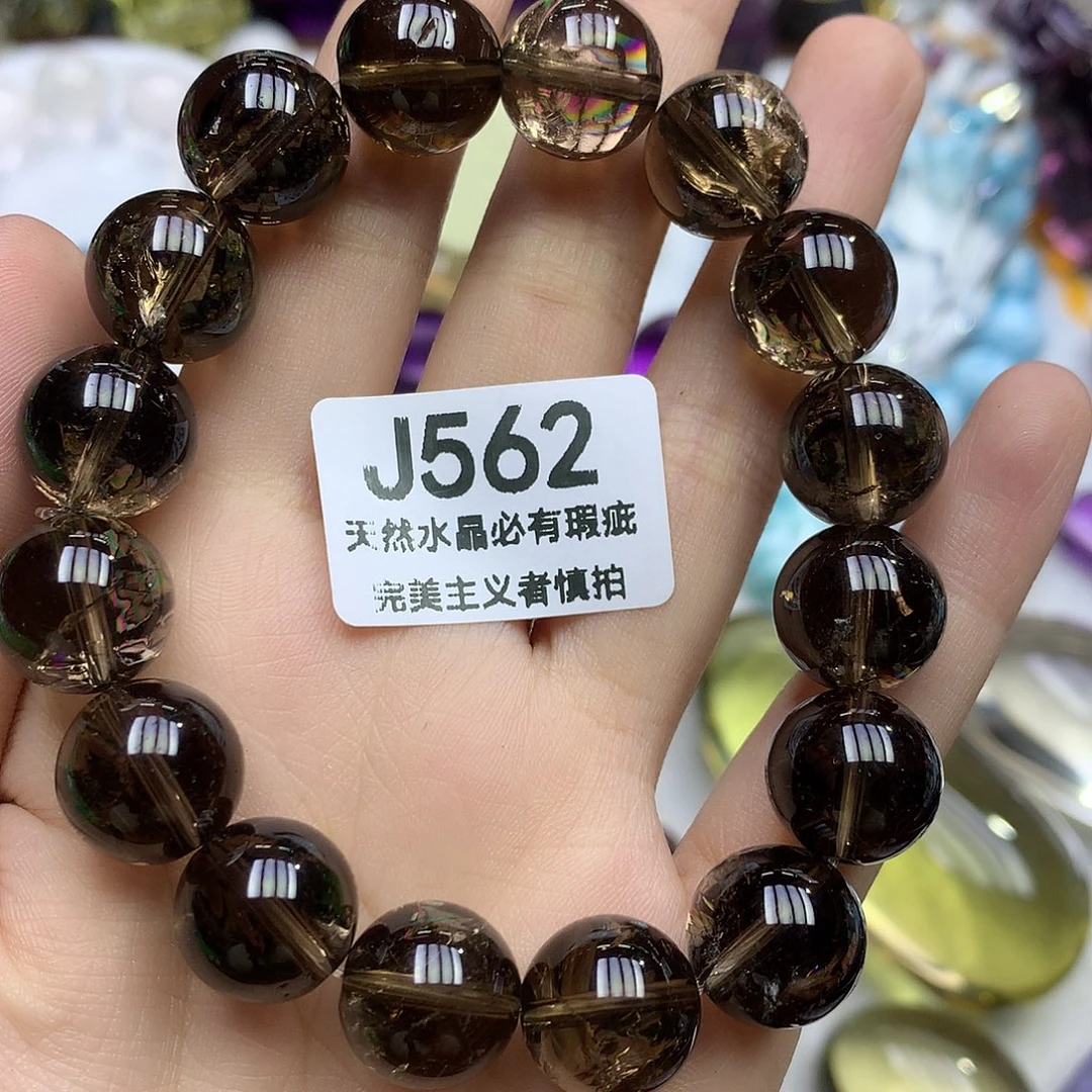 珠宝半成品水晶未镶嵌14mm手串