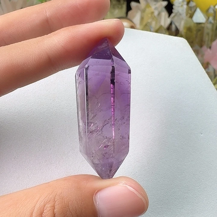 未镶嵌珠宝半成品水晶紫晶
