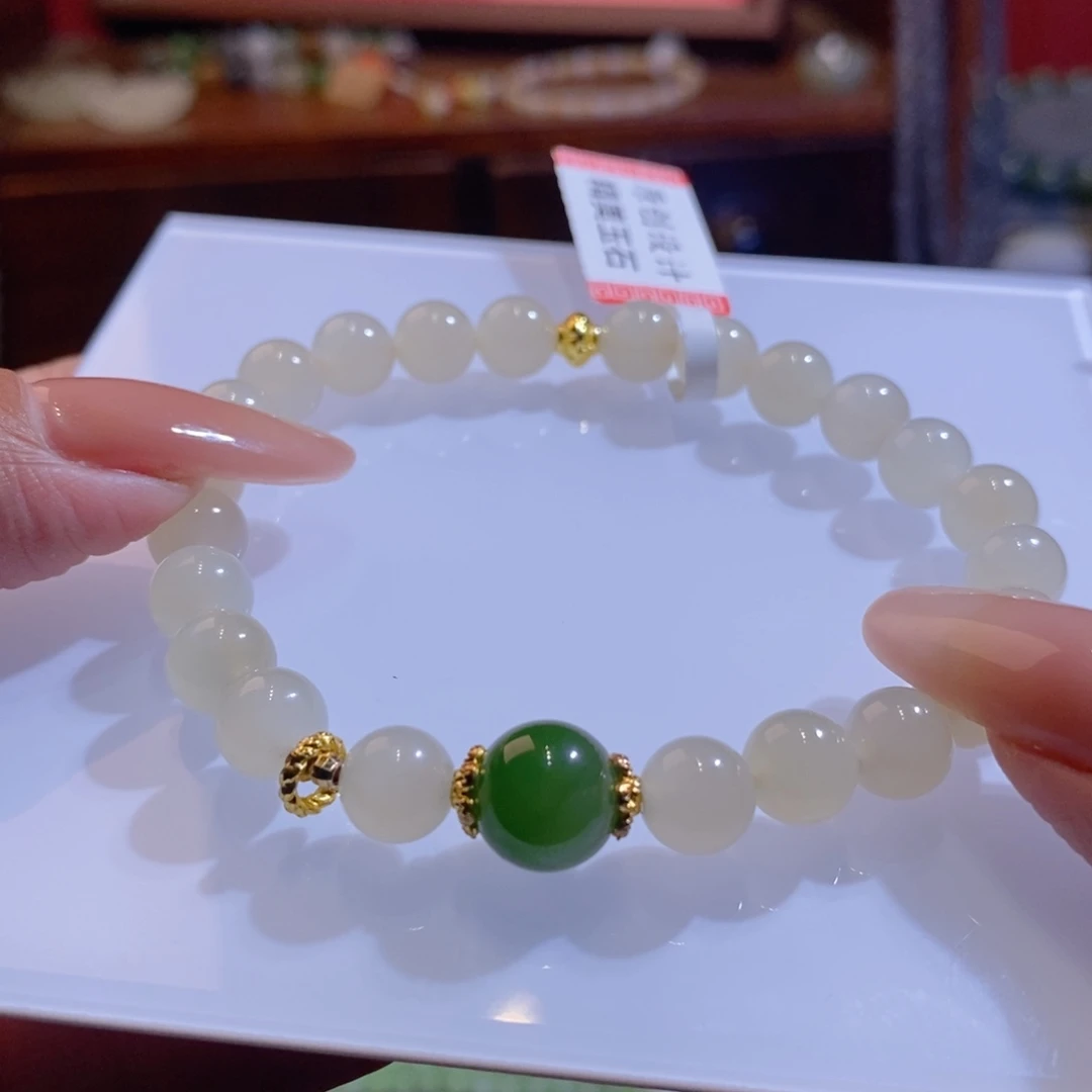 手链未镶嵌和田玉多样性8