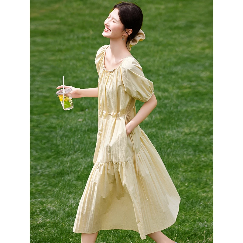 【编号29】【夏日清新】苏醒的乐园20265夏季新款显瘦气质SXL25180