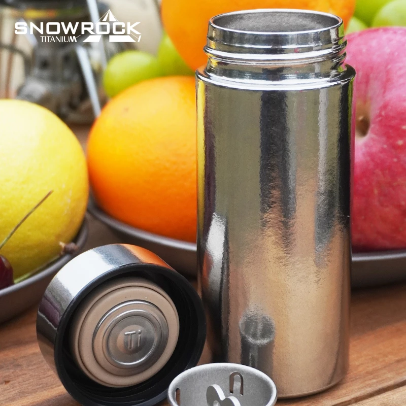 (新款)纯钛200ml冰花银保温杯（video）