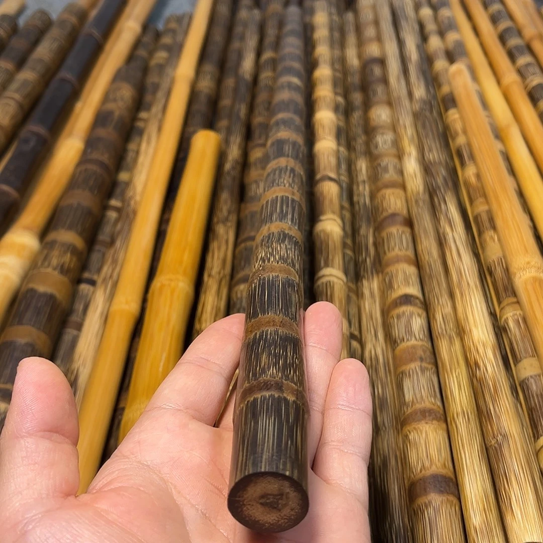半***子竹精美金丝实心竹60cm长